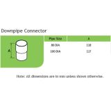 Loose Downpipe Connector Dims Table