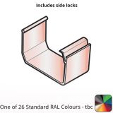 120x80mm Aluminium Aqualine Box Gutter Union Clip Assemblies - One of 26 Standard Matt RAL colours TBC 