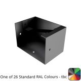 125x100mm Aluminium Joggle Box Right Hand Stopend - One of 26 Standard Matt RAL colours TBC