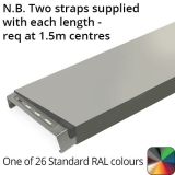 182mm Aluminium Coping (Suitable for 91-120mm Wall) - Length 3m - Powder Coated Colour TBC