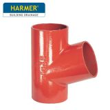 150 x 100mm Harmer SML Cast Iron Soil & Waste Above Ground Pipe - Single Branch - 68 Degree