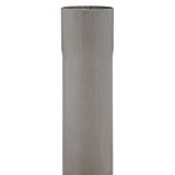 80mm Quartz Zinc Downpipe 2m Length 