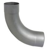 80mm Quartz Zinc Downpipe 90 Degree Bend