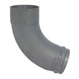 80mm Quartz Zinc Downpipe Shoe 70 Degree