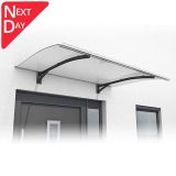 L150 PT Shield Canopy Secco RAL-7016 150 x 90 x 22cm - 3mm Clear Acrylic top and Aluminium Support arm