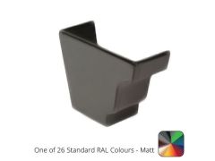 100 x 75mm (4"x3") Moulded Ogee Cast Aluminium Left Hand External Stop End - One of 26 Standard Matt RAL colours TBC 