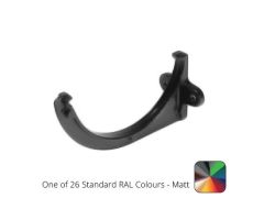 100mm (4") Half Round Cast Aluminium Gutter Fascia Bracket - One of 26 Standard Matt RAL colours TBC 