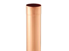 100mm Copper Downpipe 1m Length