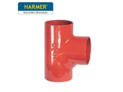 100 x 100mm Harmer SML Cast Iron Soil & Waste Above Ground Pipe - Single Branch - 88 Degree