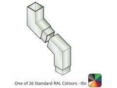 75x75mm Flushjoint Aluminium Square 112.5 Degree Two-part Offset with 500mm Offset - One of 26 Standard Matt RAL colours TBC 