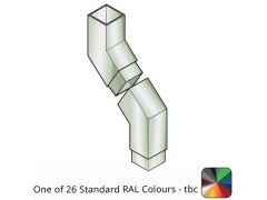 75x75mm Flushjoint Aluminium Square 135 Degree Two-part Offset with 500mm Offset - One of 26 Standard Matt RAL colours TBC 