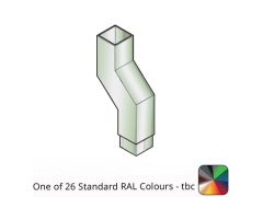 100x100mm Flushjoint Aluminium Square135 Degree Fixed Offset - 75mm projection - One of 26 Standard Matt RAL colours TBC 