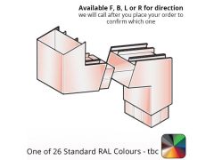 109x102mm Guardian Aluminium 92.5 Degree Two-part Offset - Offset up to 533mm - One of 26 Standard Matt RAL colours TBC