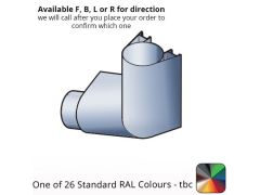86x106mm Guardian Aluminium Bend - 92 Degree - One of 26 Standard Matt RAL colours TBC