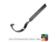 115mm (4.5") Half Round Cast Aluminium Gutter Side Fix Rafter Bracket - One of 26 Standard Matt RAL colours TBC 