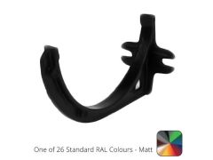 125mm (5") Half Round Cast Aluminium Gutter Fascia Bracket - One of 26 Standard Matt RAL colours TBC 