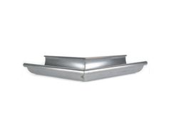 125mm Half Round Galvanised Steel 135Âº External Gutter Angle