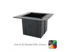 125x100mm Aluminium GX Joggle Box Patch Outlet with 75x75mm Spigot - One of 26 Standard Matt RAL colours TBC