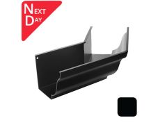 125x100mm SnapFix Aluminium Moulded 135 Degree External Gutter Angle - RAL 9005M Matt Black 