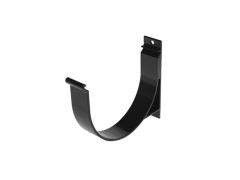 125x90mm D-flow Aluminium  Fascia Bracket - Matt Black