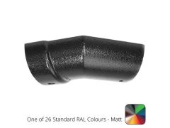 150mm (6")Half Round Cast Aluminium Gutter 135 External Angle - One of 26 Standard Matt RAL colours TBC 