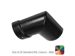 150mm (6")Half Round Cast Aluminium Gutter 90 External Angle - One of 26 Standard Matt RAL colours TBC 