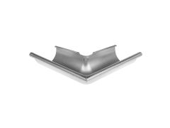 150mm Half Round Galvanised Steel 90Âº External Gutter Angle 