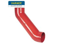 150mm Harmer SML Cast Iron Soil & Waste Above Ground Pipe - Long Tail Double Bend - 88 Degree