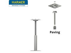 163-300mm Harmer Modulock Non-Combustible Pedestal with Self leveling head for Paving