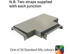 212mm  Aluminium Coping (Suitable for 121-150mm Wall) - T Junction - Powder Coated