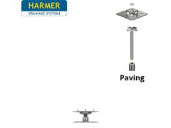 34-46mm Harmer Modulock Non-Combustible Pedestal with Self leveling head for Paving