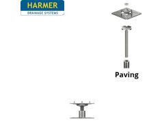 44-62mm Harmer Modulock Non-Combustible Pedestal with Fixed head for Paving