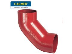 50mm Harmer SML Cast Iron Soil & Waste Above Ground Pipe - Short Double Bend - 88 Degree