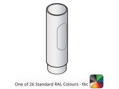 75 mm (3") Flushjoint Aluminium Access Pipe - One of 26 Standard Matt RAL colours TBC 