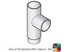 75 mm (3") Flushjoint Aluminium Downpipe 92.5 Degree Branch - One of 26 Standard Matt RAL colours TBC 