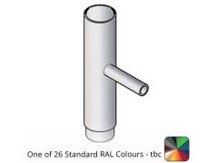 75mm (3") Flushjoint Aluminium Rainwater Divertor - One of 26 Standard Matt RAL colours TBC 