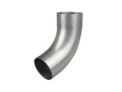 80mm Galvanised Steel Downpipe 70Âº Bend