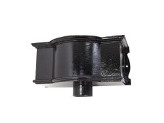 Cast Iron H100 Ornamental Hopper -  490 x 240 x 210mm - Black