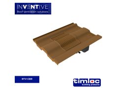 Castellated Tile Vent Brown