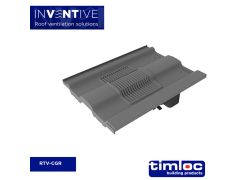 Castellated Tile Vent Grey