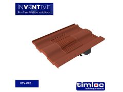 Castellated Tile Vent Red