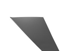 Infinity 100mm Galvanised Steel Soffit 3m length Anthracite Grey