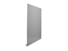 Infinity 400x400mm V Profile Galvanised Steel Gable End Dusty Grey