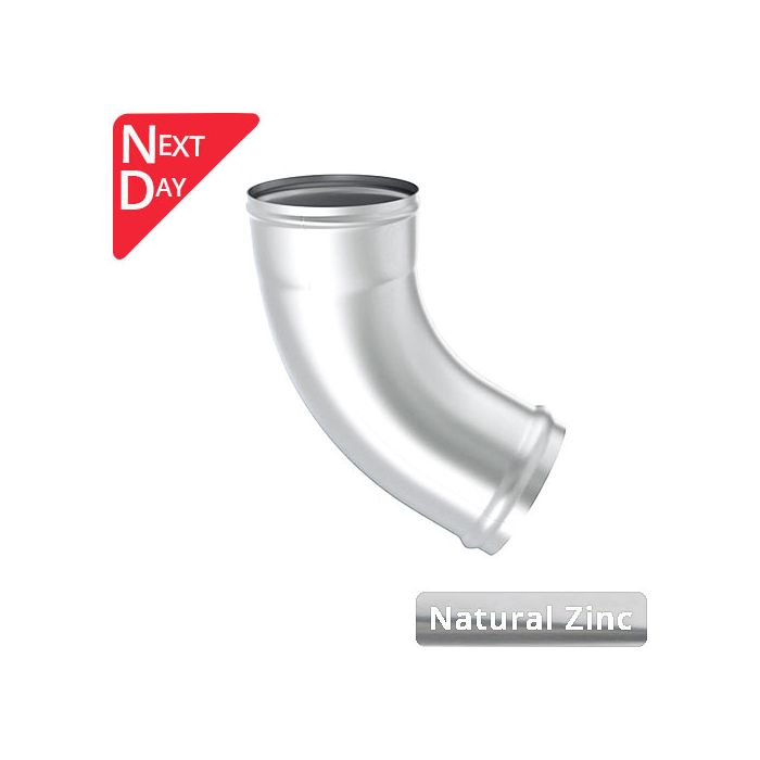 100mm Natural Zinc Downpipe Shoe