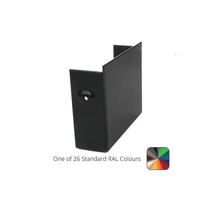 125x100mm Aluminium GX Joggle Box Right Hand Stopend - One of 26 Standard Matt RAL colours TBC