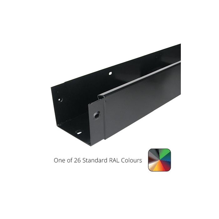 125x100mm Aluminium GX Joggle Box 3m Gutter Length - One of 26 Standard Matt RAL colours TBC 