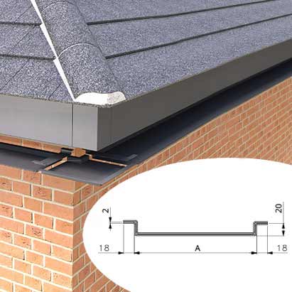 4 bends soffit SOF4 illustrated in situ