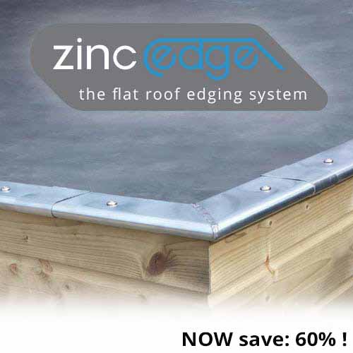 ZINCEDGE FLAT ROOF TRIM